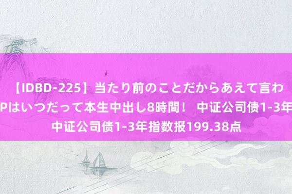 【IDBD-225】当たり前のことだからあえて言わなかったけど…IPはいつだって本生中出し8時間！ 中证公司债1-3年指数报199.38点